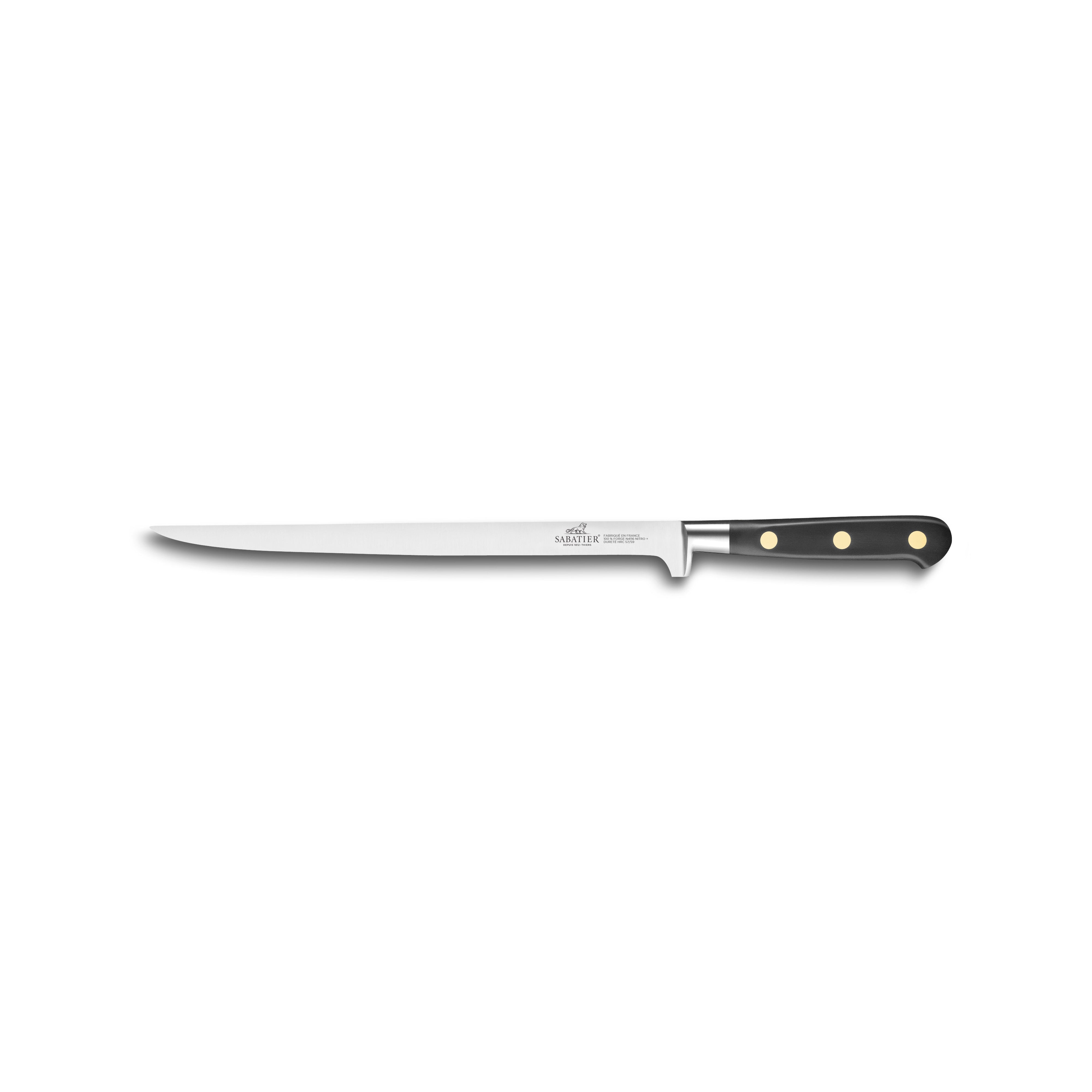 Lion Sabatier Swedish Salmon Knife 22cm - Ideal Brass
