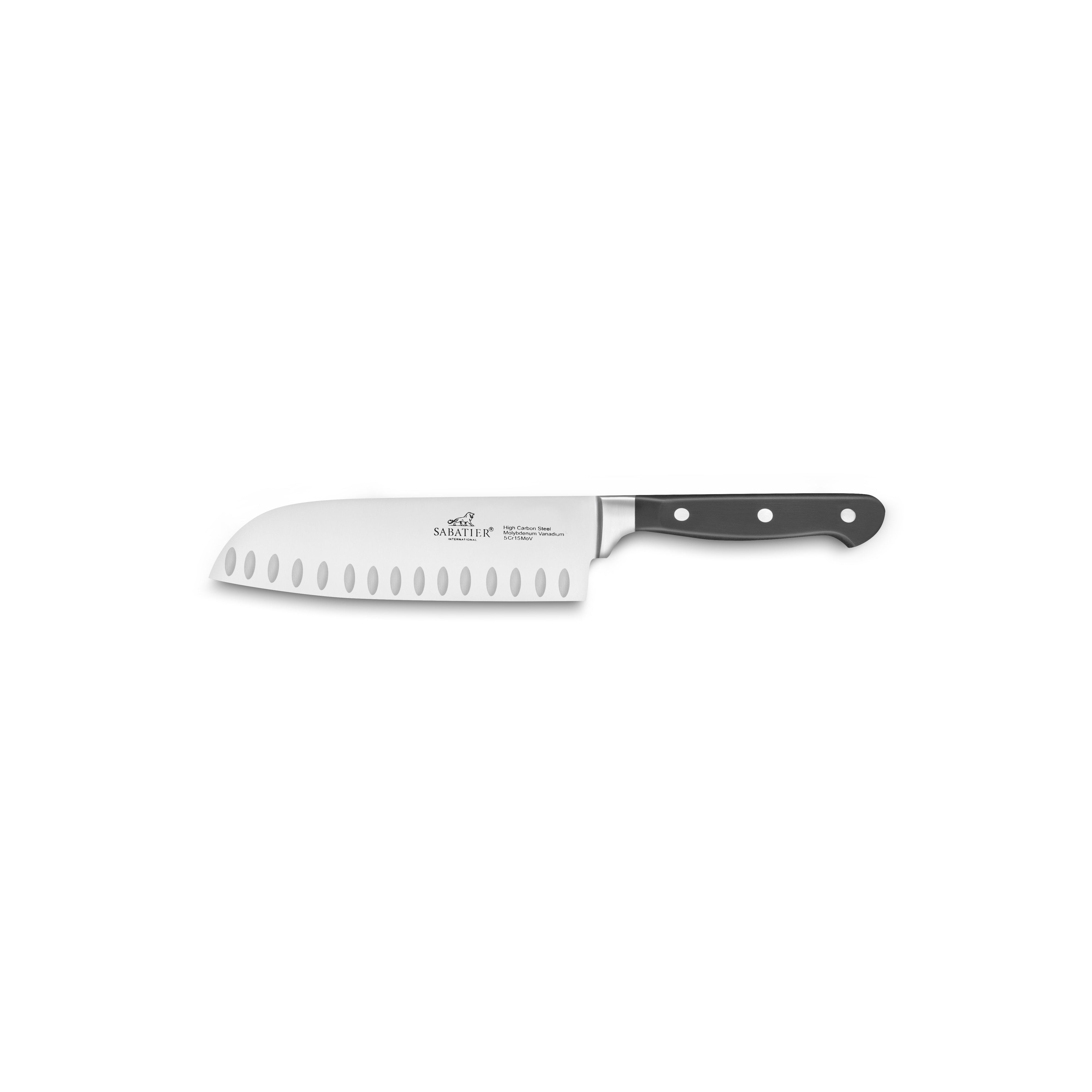 Lion Sabatier 18cm Santoku Knife - Pluton by Lion Sabatier