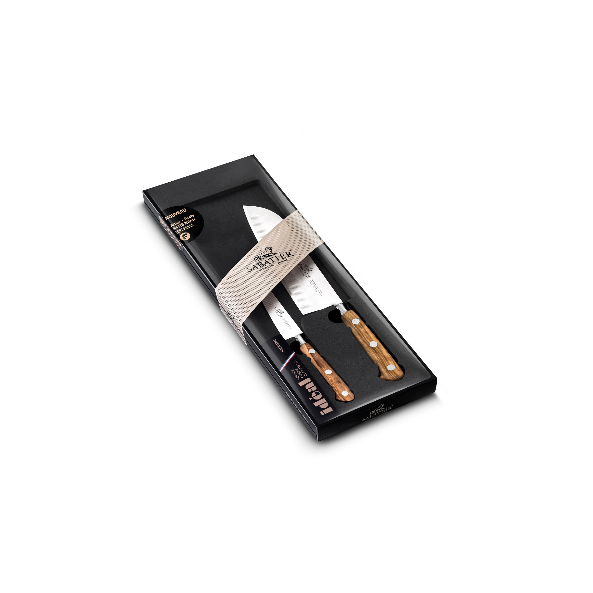 Lion Sabatier 2pc Paring/Santoku Set - Ideal Provencao by Lion Sabatier