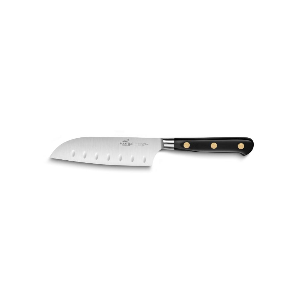 Mini-Santoku Knife 13cm - Ideal Brass