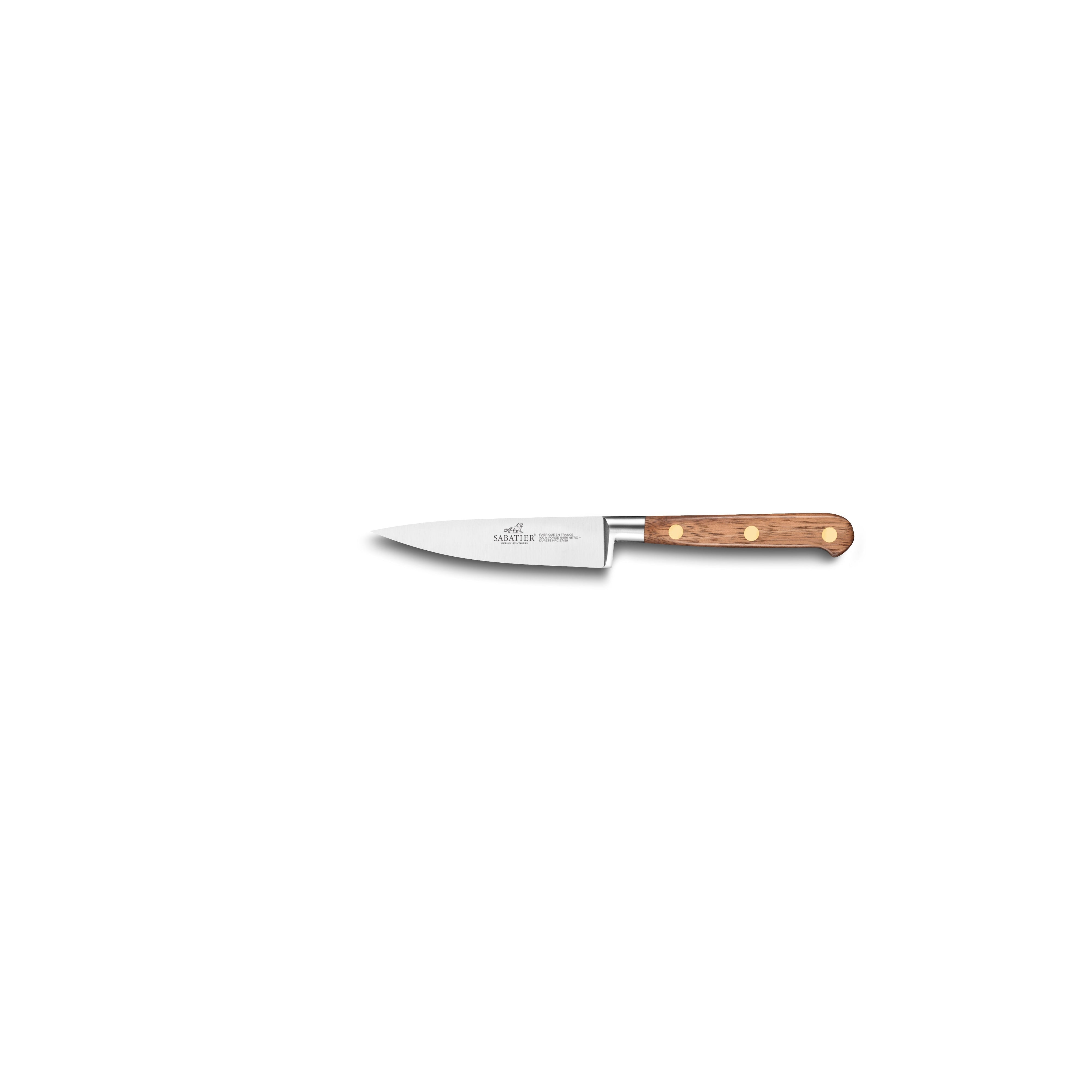 Paring Knife 10cm - Perigord Walnut Wood