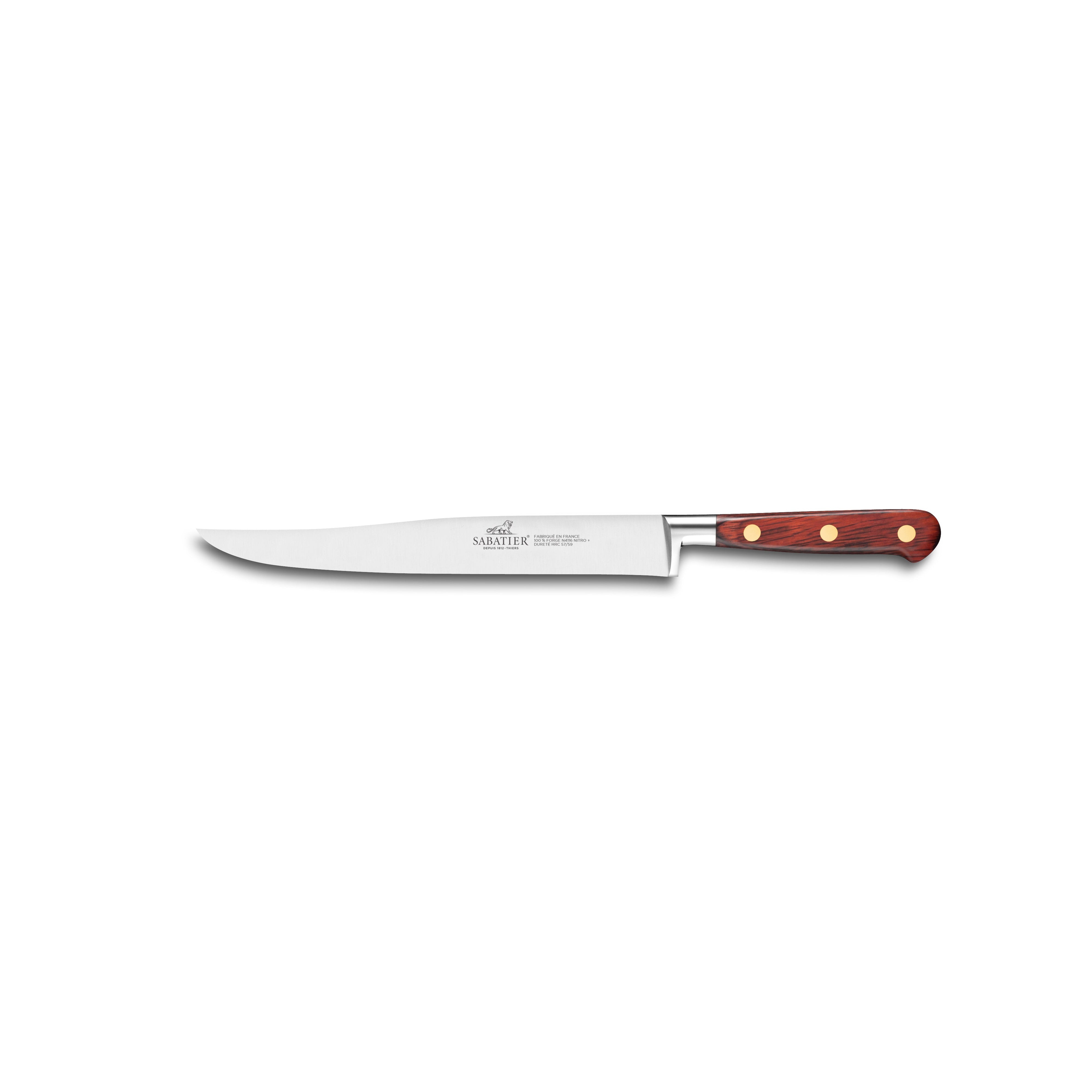 Lion Sabatier 20cm Yatagan Carving Knife - Saveur Pakkawood by Lion Sabatier