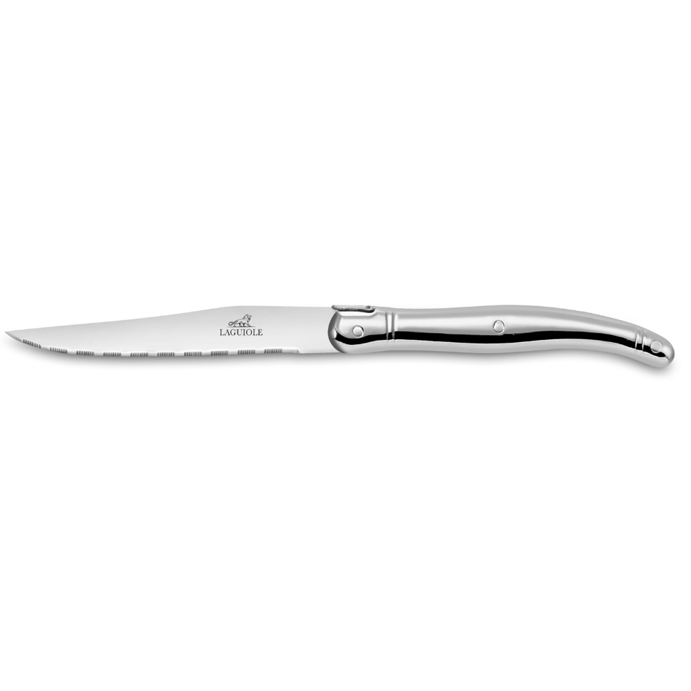 Lion Sabatier 11.5cm Stainless Steel Steak Knife - Laguiole by Lion Sabatier